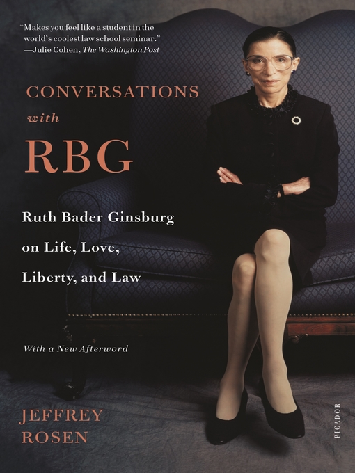Cover image for Conversations with RBG